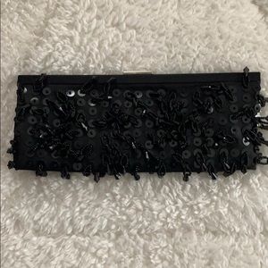 ❤️Banana Republic Clutch with chain and mirror